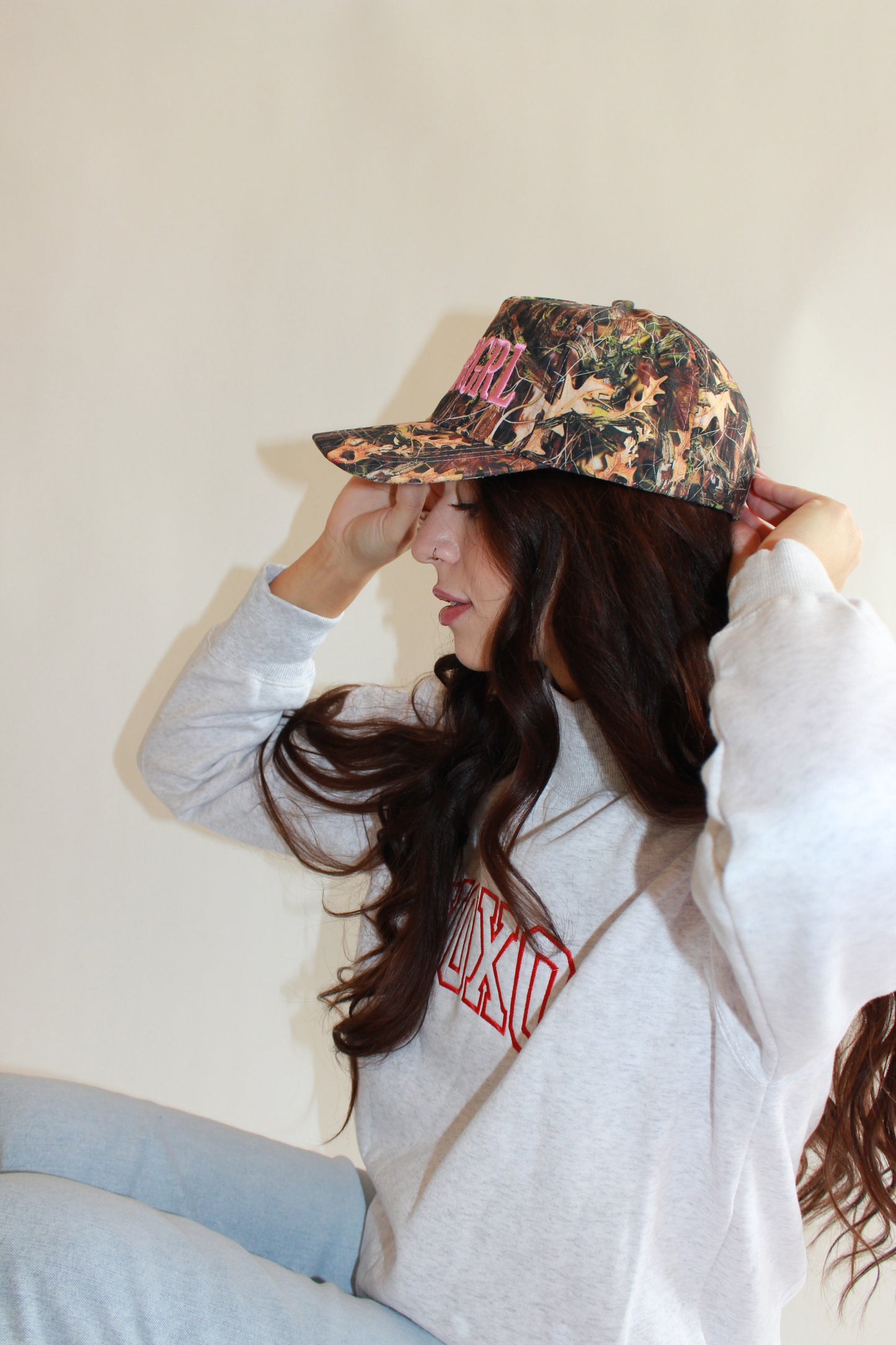 LOVERGRL Camo Trucker Hat