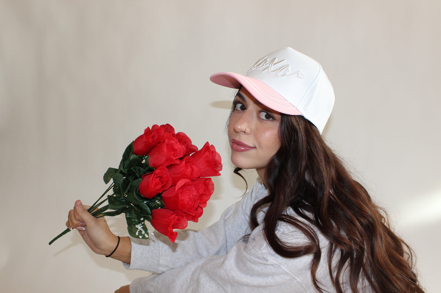 XOXO Puff Embroidered Trucker Hat