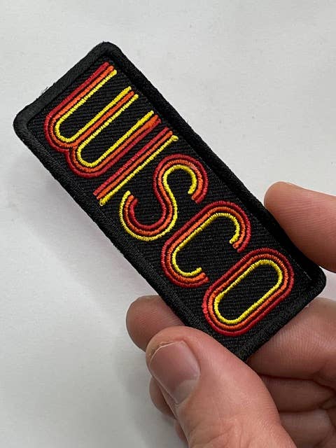Wisco Disco Embroidered Patch (Iron On)