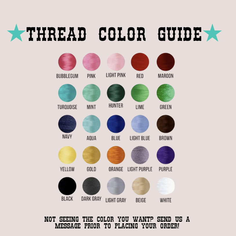 Custom Embroidered Checkered Bag