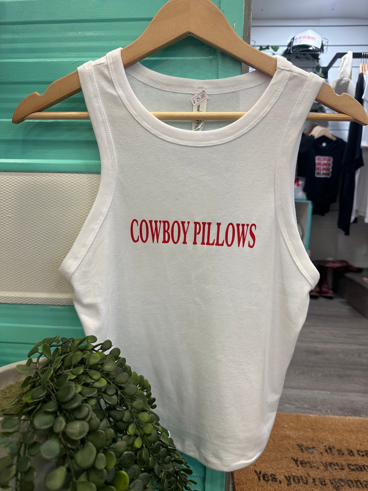 Cowboy Pillows Tank Top