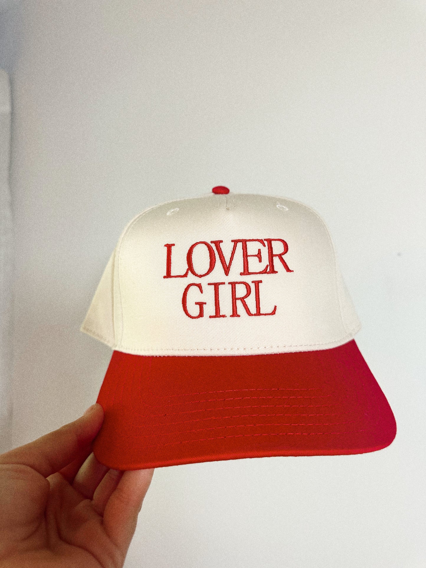 Lover Girl Embroidered Hat
