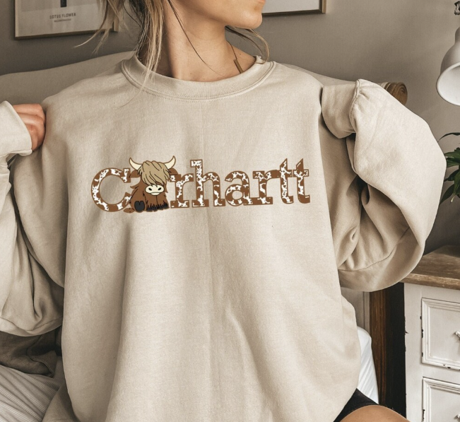 Highland Cow Crewneck