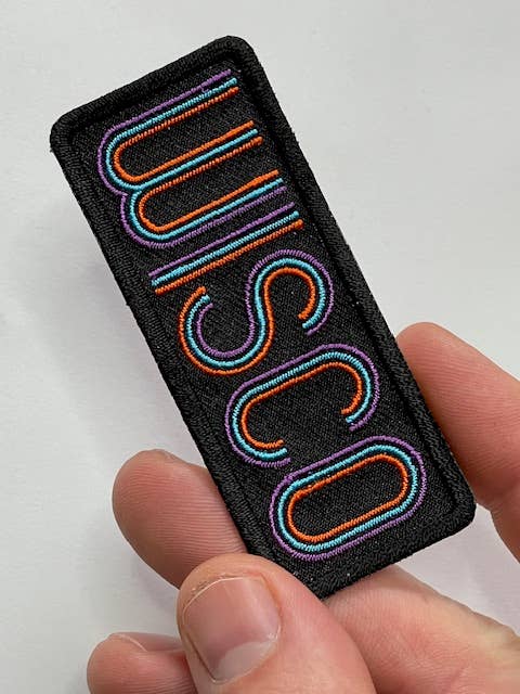 Wisco Disco Embroidered Patch (Iron On)