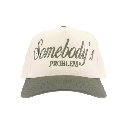 Somebody's Problem Embroidered Trucker Hat