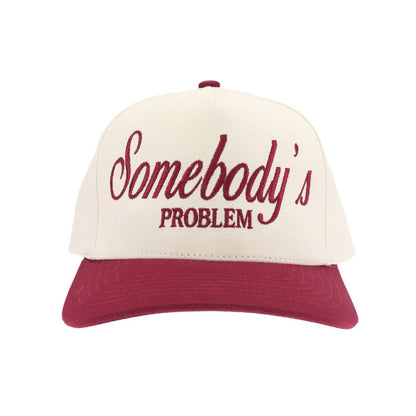 Somebody's Problem Embroidered Trucker Hat
