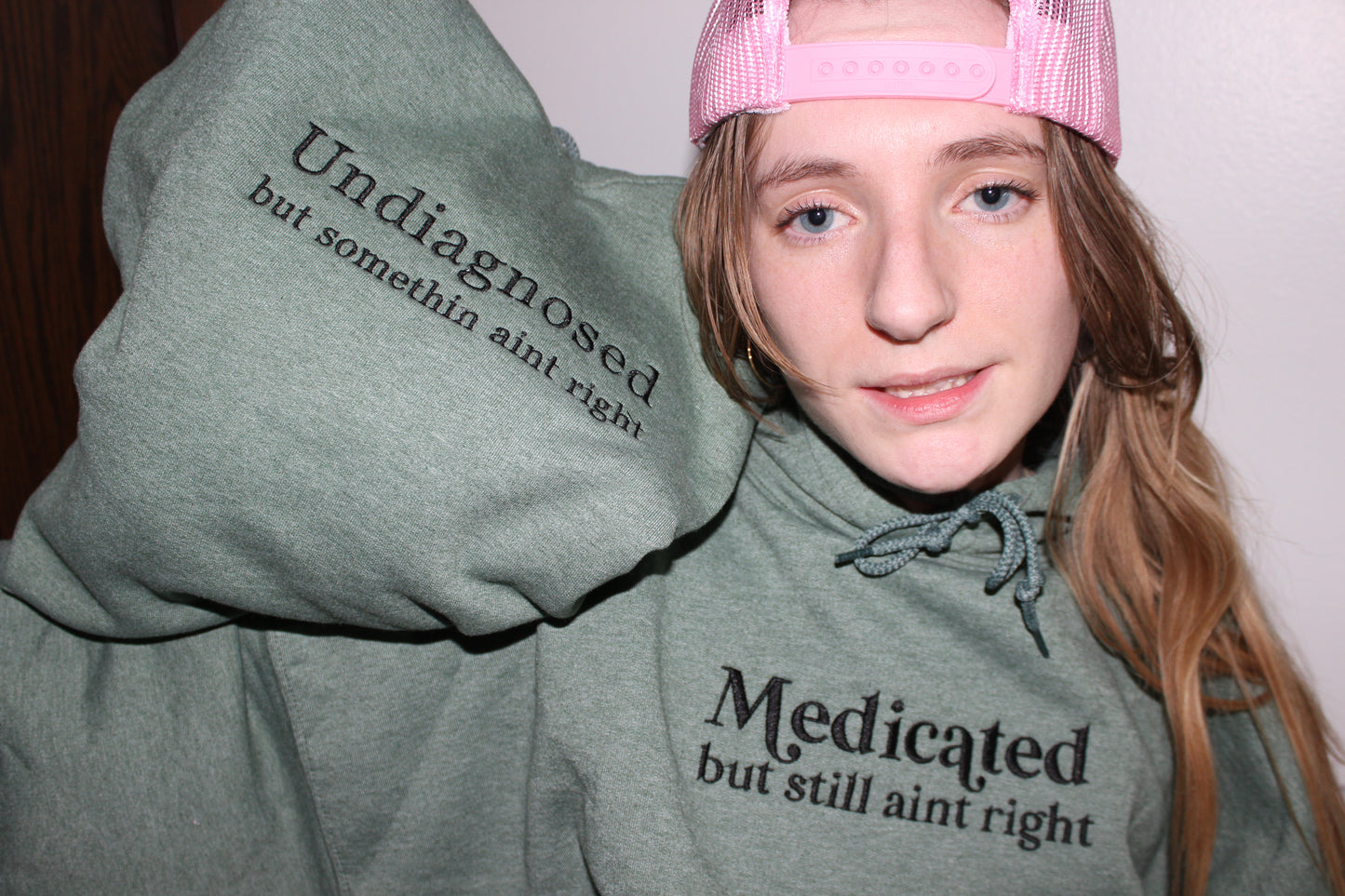 Undiagnosed But Something Ain't Right Hoodie