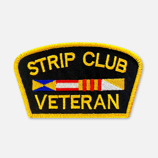 STRIP CLUB VETERAN PATCH