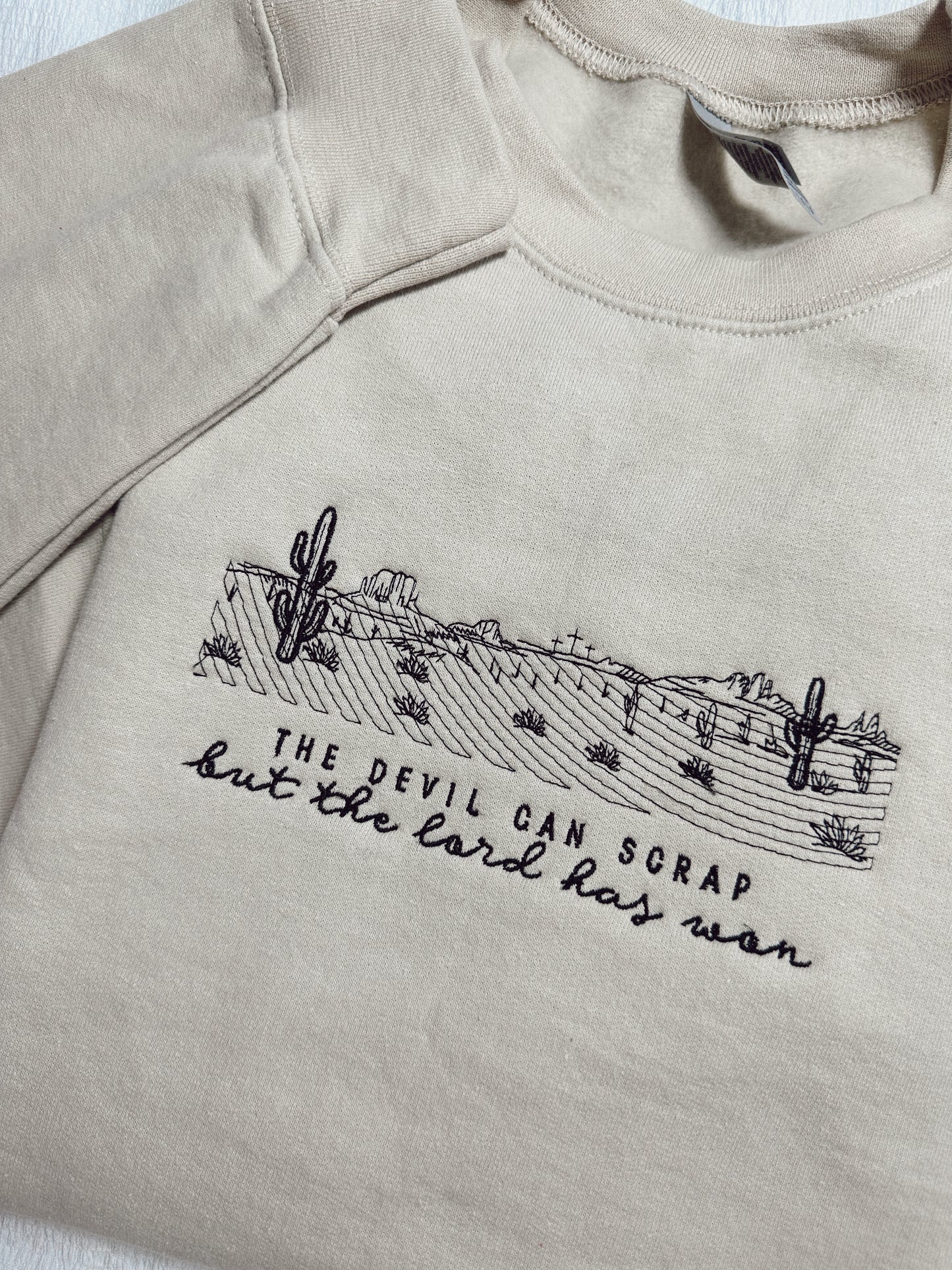 The Lord Has Won Crewneck