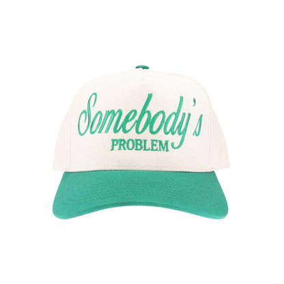 Somebody's Problem Embroidered Trucker Hat