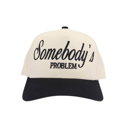 Somebody's Problem Embroidered Trucker Hat