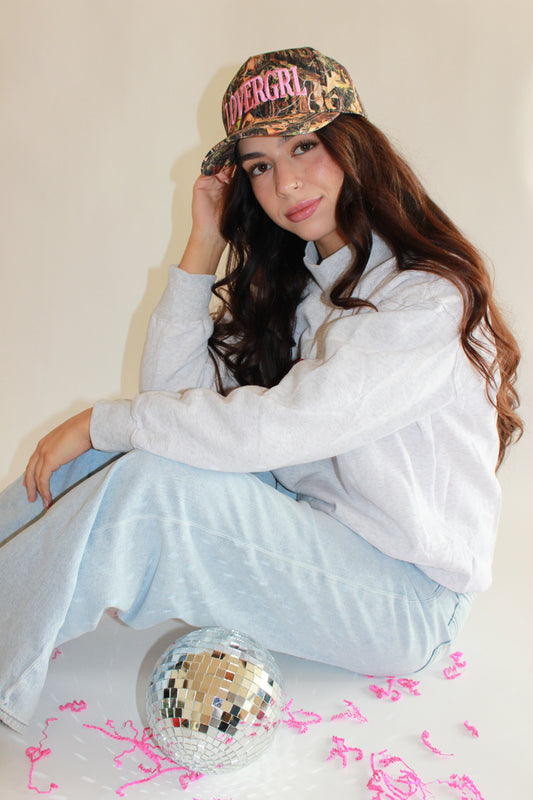 LOVERGRL Camo Trucker Hat