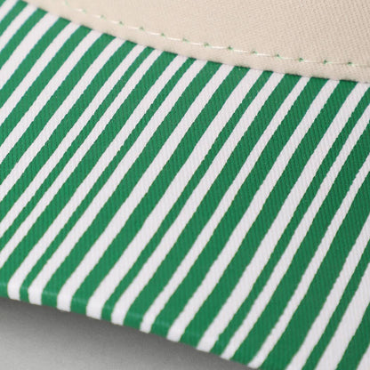 STRIPED BILL TRUCKER HAT