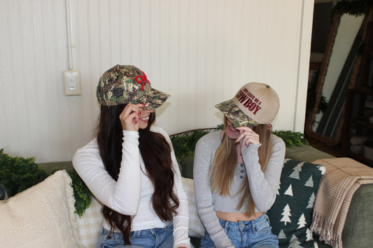 Santa, Leave Me A Cowboy Trucker Hat