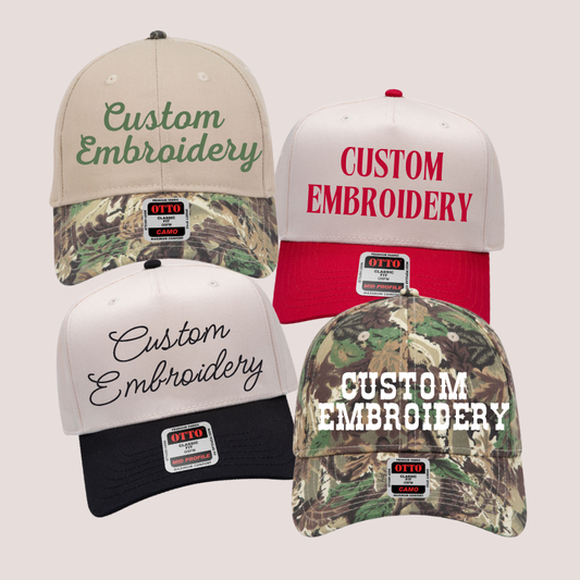 Custom Embroidered Trucker Hat-Personalized Just For You!