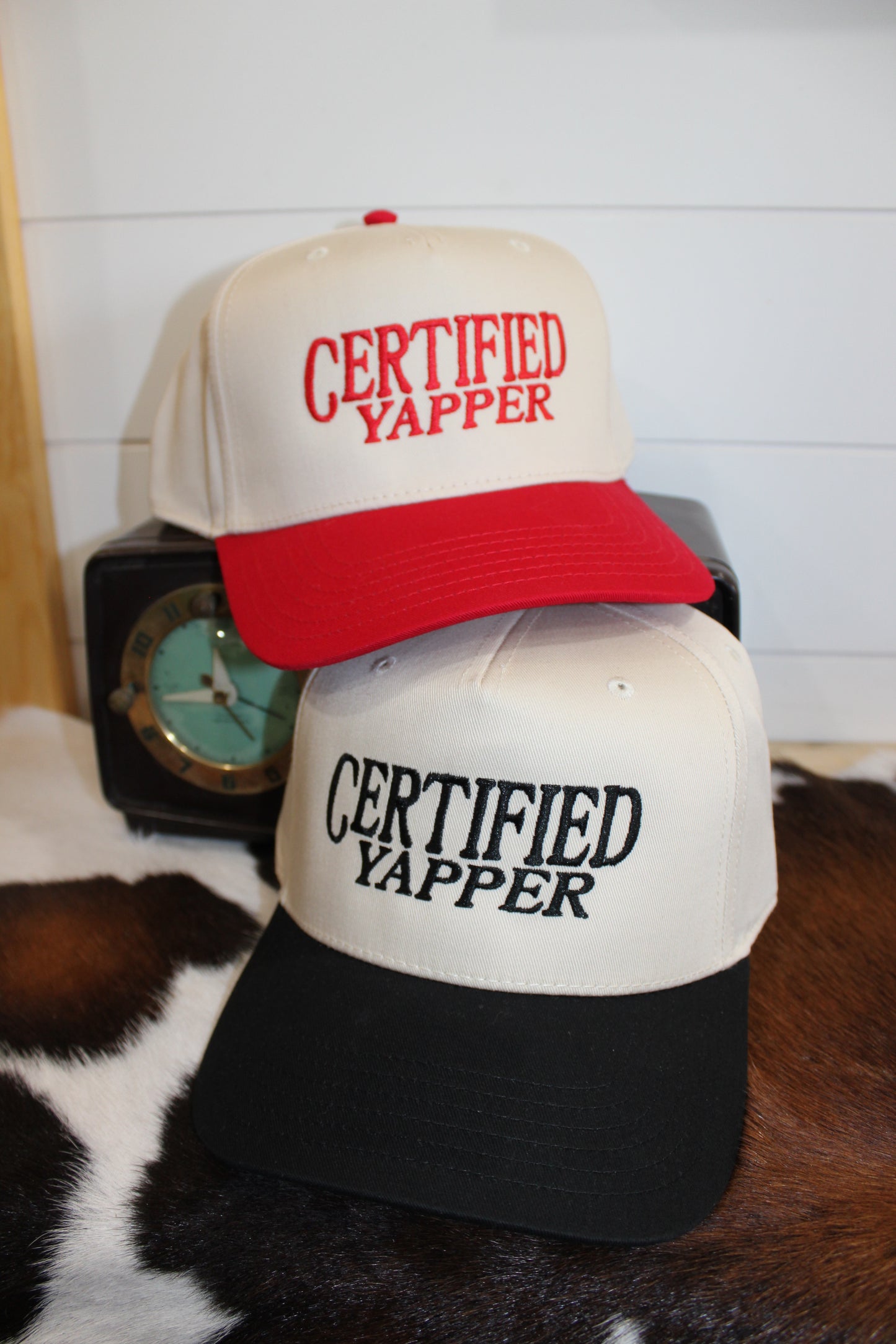 Certified Yapper Embroidered Trucker Hat