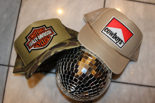 Harley Camo Trucker Hat