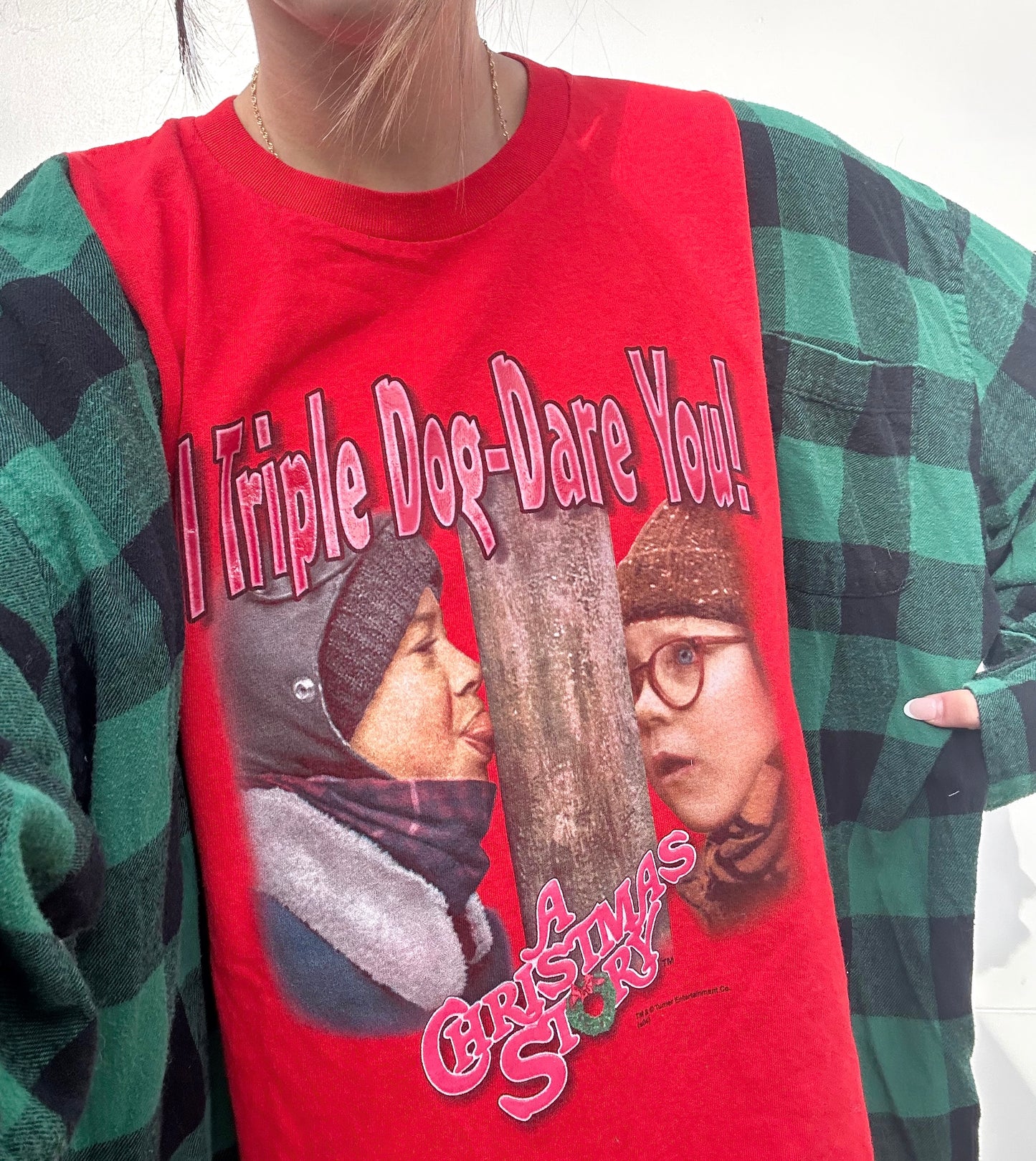 I Triple Dog Dare You Flannel