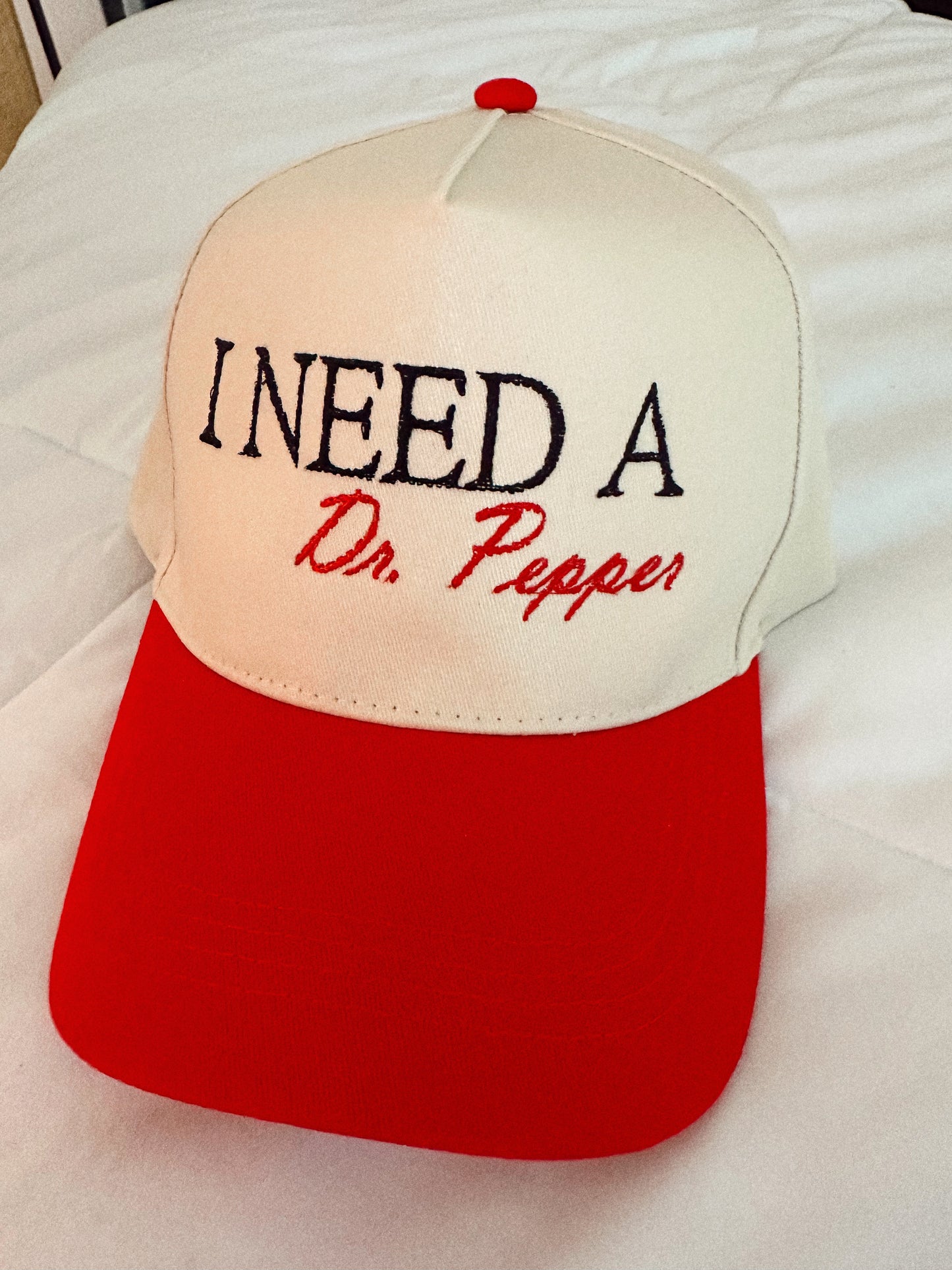 I Need A Dr.Pepper Trucker Hat