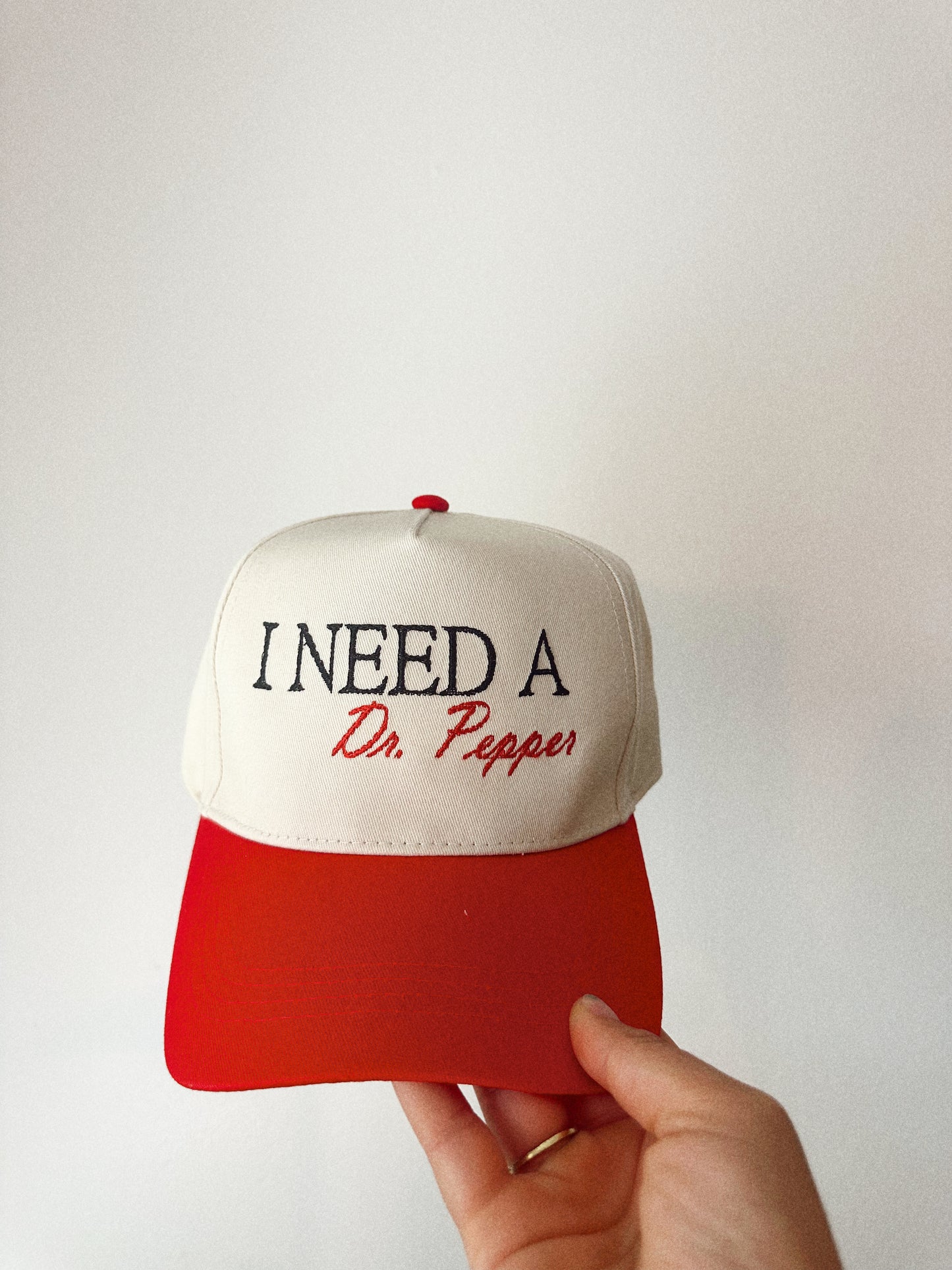 I Need A Dr.Pepper Trucker Hat