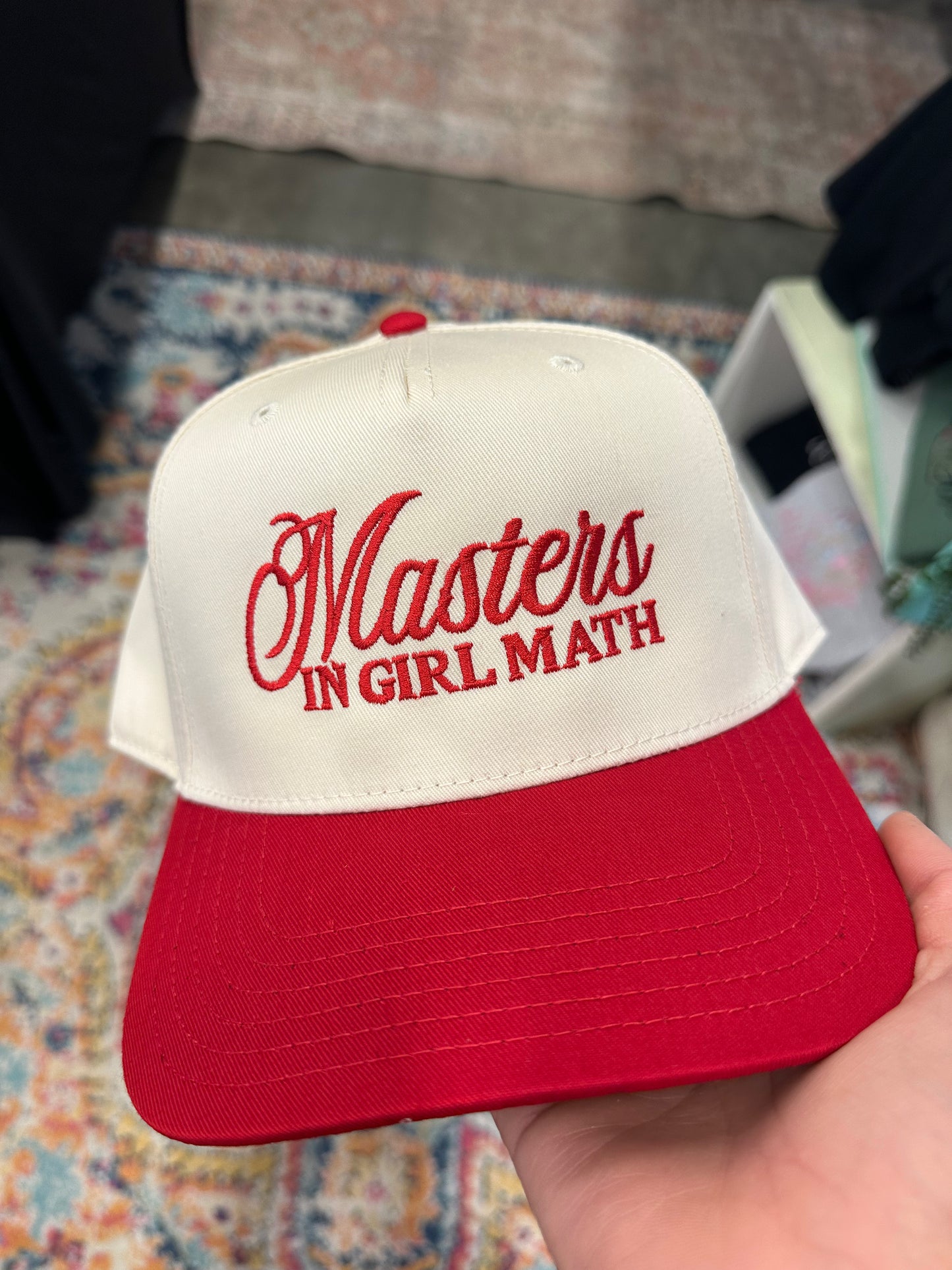 Masters In Girl Math Hat