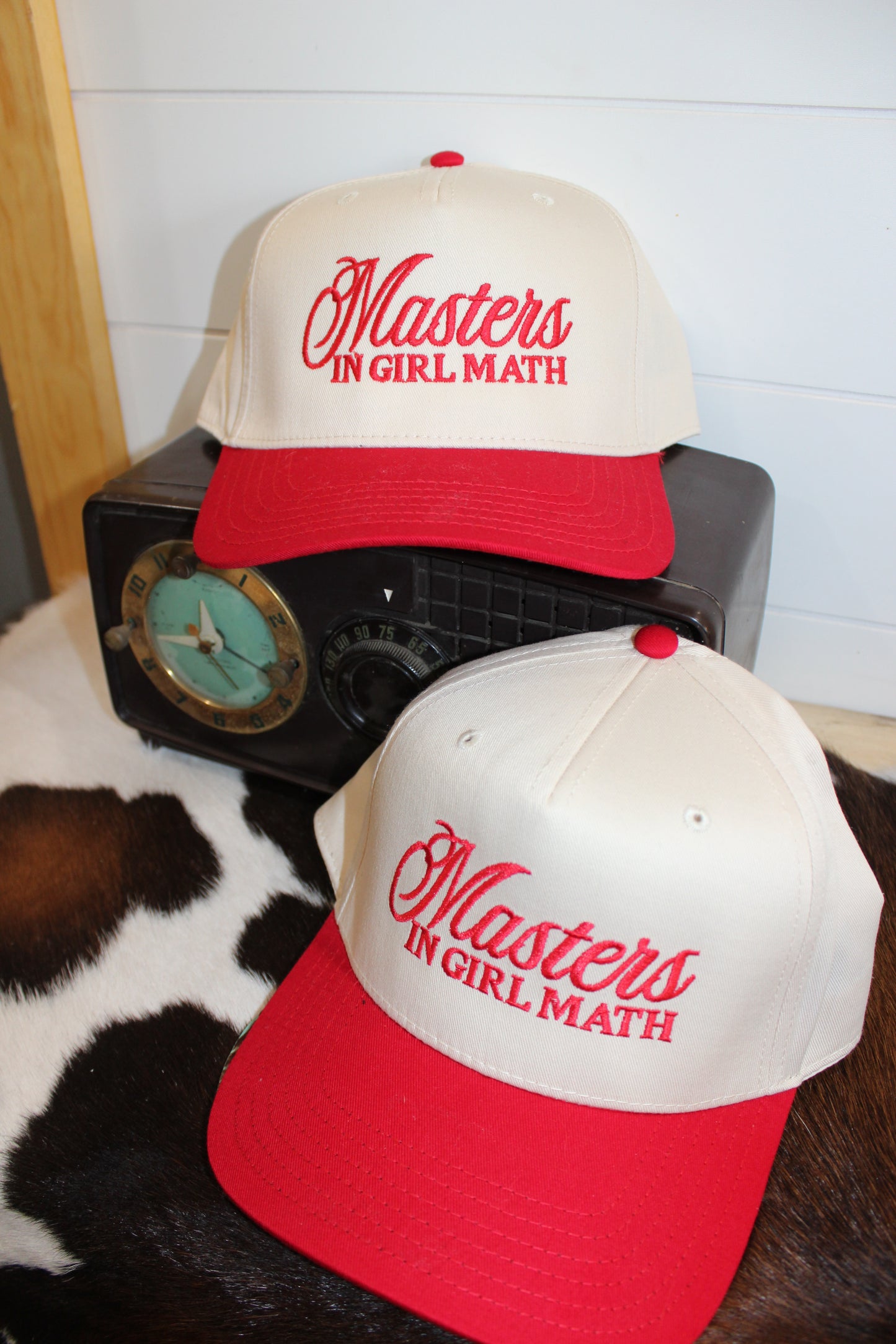 Masters In Girl Math Canvas Trucker Hat