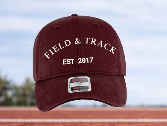Field & Track Embroidered Dad Cap