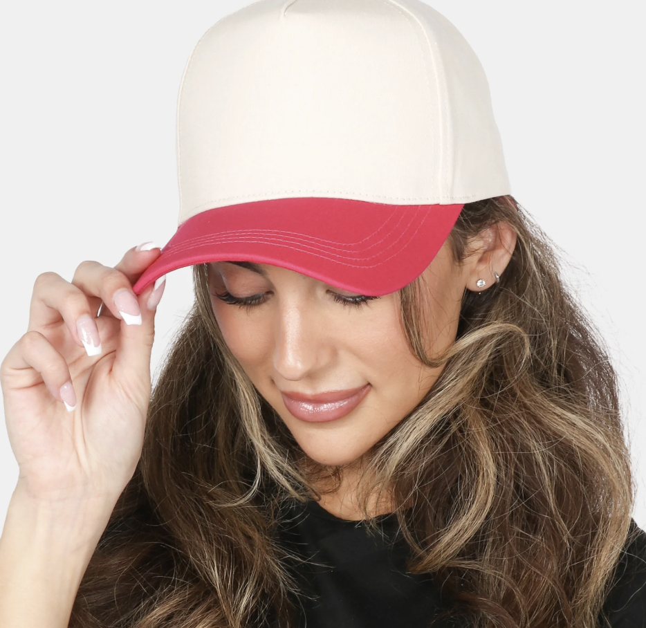 Two-Tone Canvas Trucker Hat