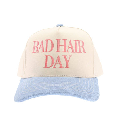 Bad Hair Day Embroidered Trucker Hat