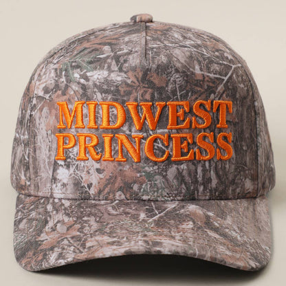 MIDWEST PRINCESS 3D Embroidered Camo Trucker Hat