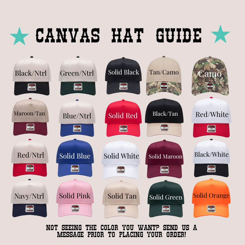 Custom Embroidered Trucker Hat-Personalized Just For You!